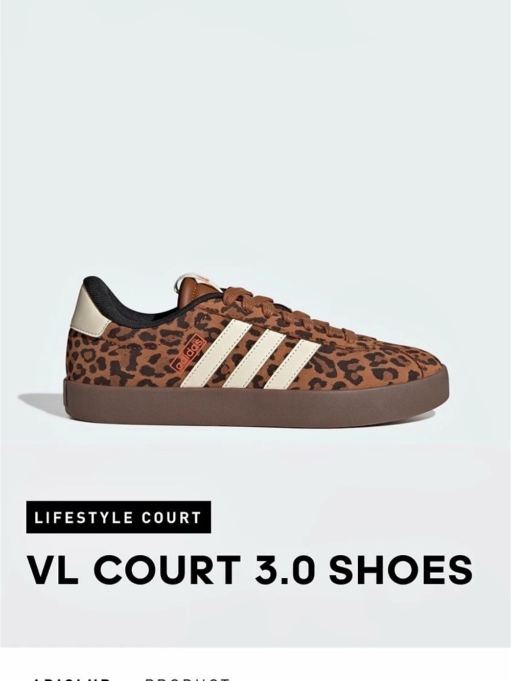 adidas VL Court 3.0 Print Sneakers Like New